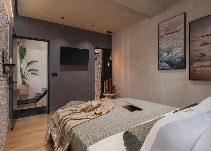 Mimosa Minaret Jacuzzi Old Town Chania Apartament